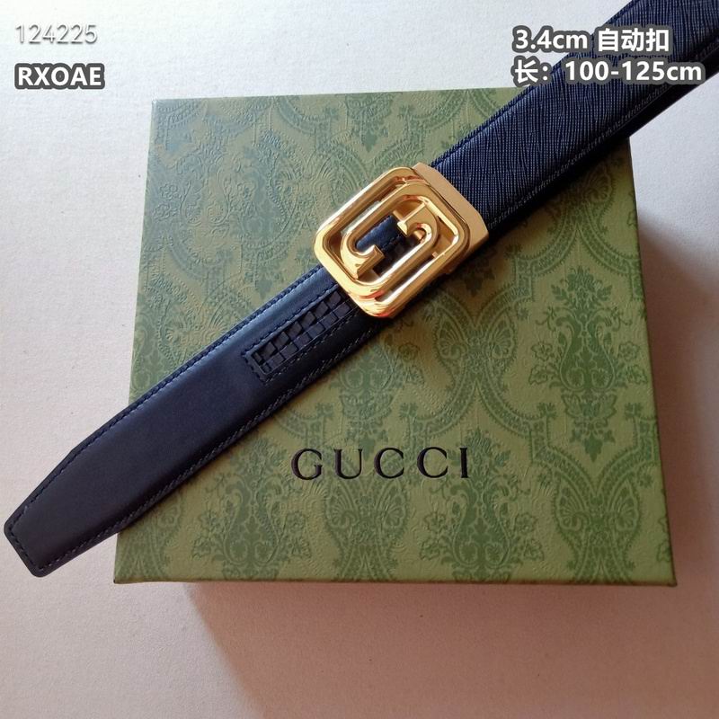 Gucci belt 34mmX100-125cm 8L (189)