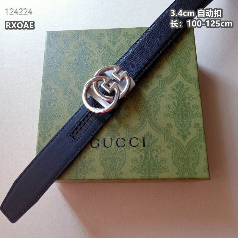 Gucci belt 34mmX100-125cm 8L (193)