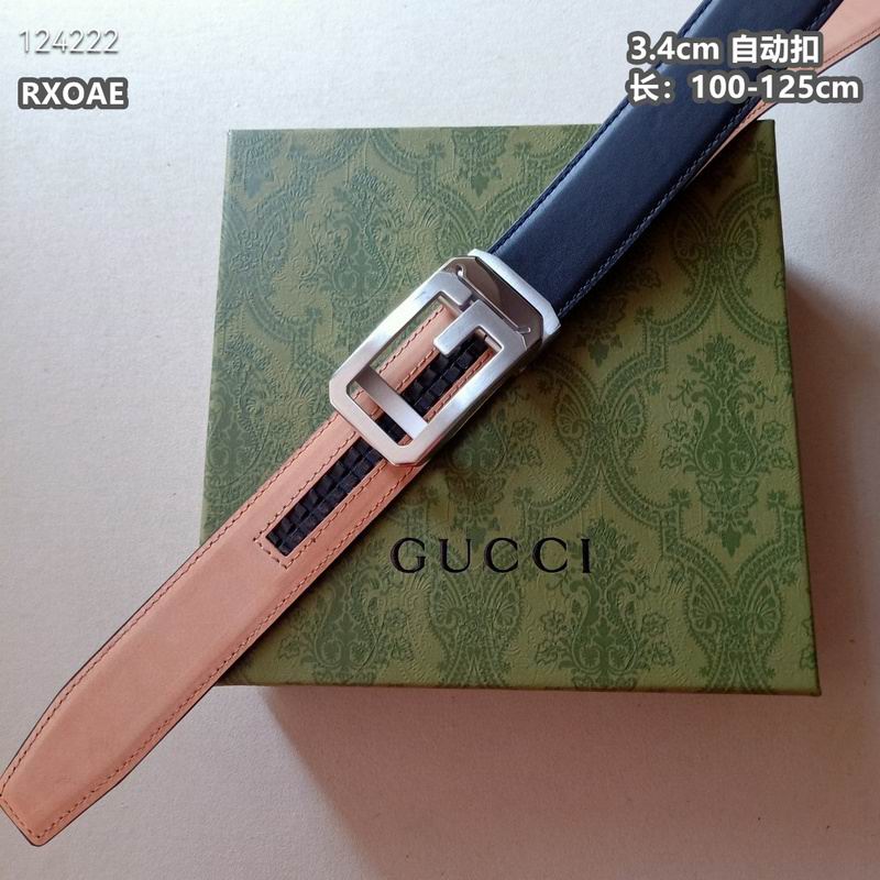 Gucci belt 34mmX100-125cm 8L (202)