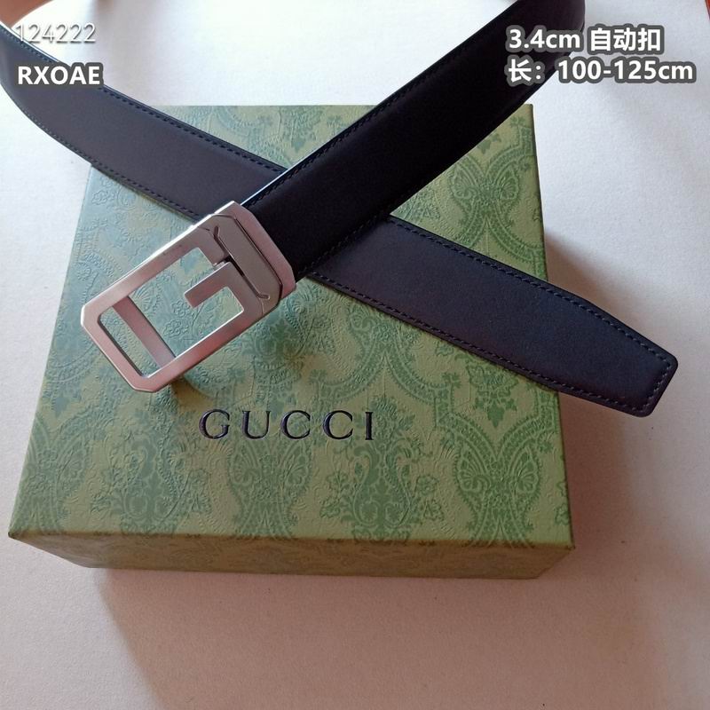 Gucci belt 34mmX100-125cm 8L (203)