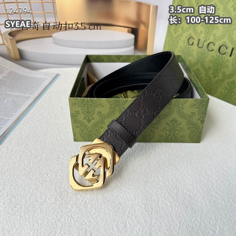 Gucci belt 35mmX100-125cm 8L (1)