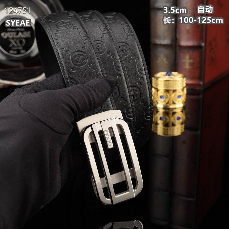 Gucci belt 35mmX100-125cm 8L (104)