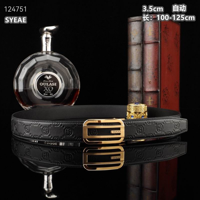Gucci belt 35mmX100-125cm 8L (107)