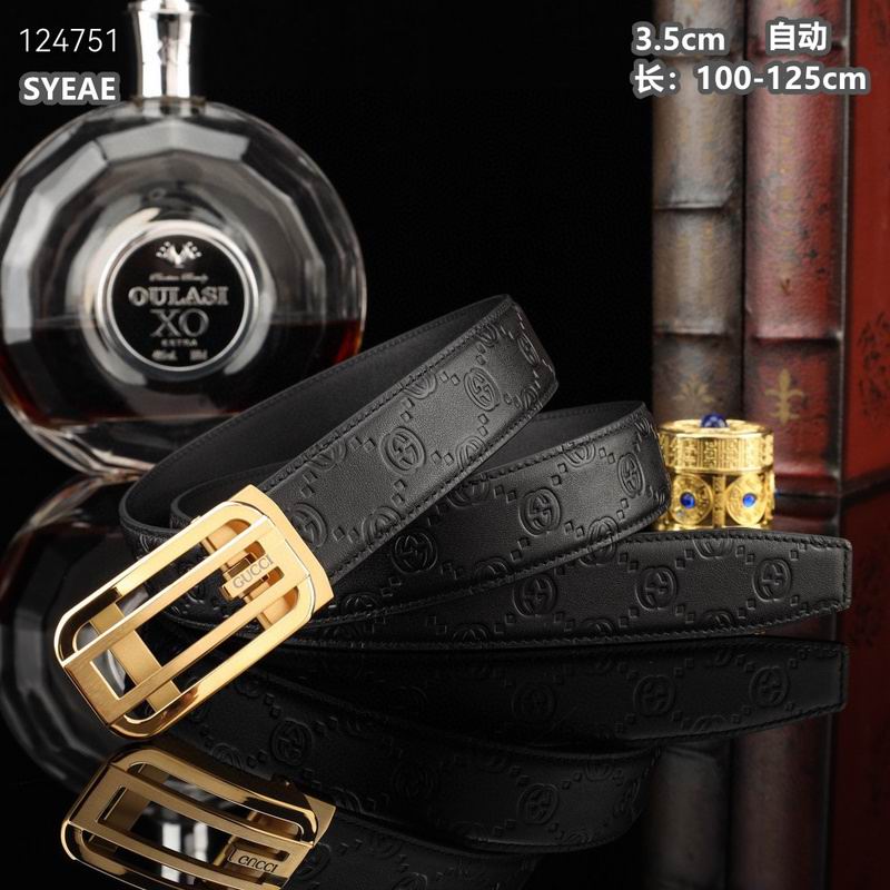 Gucci belt 35mmX100-125cm 8L (109)