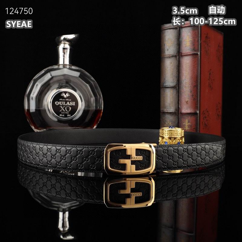 Gucci belt 35mmX100-125cm 8L (116)