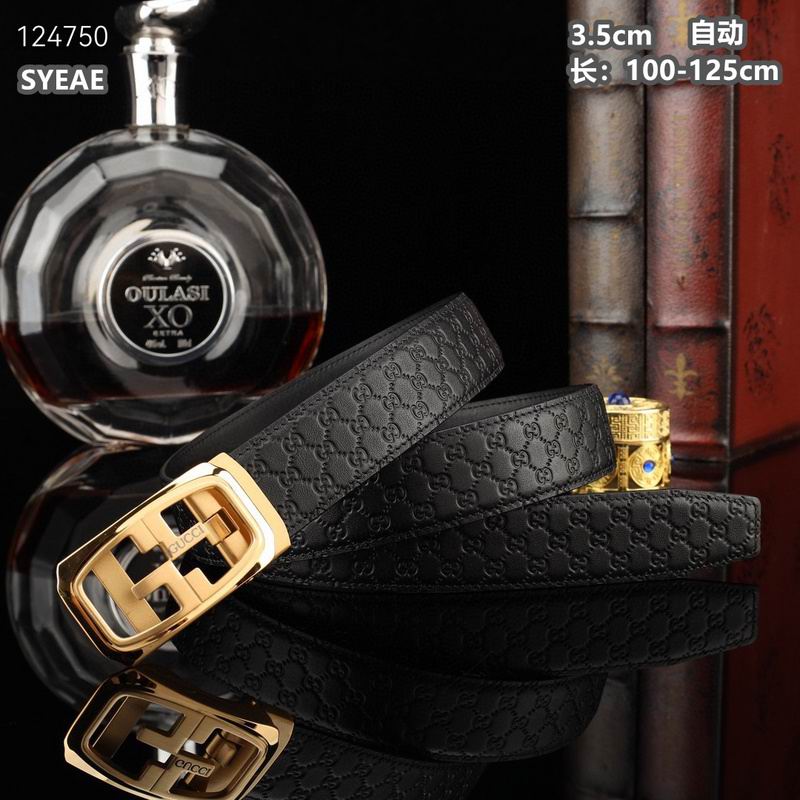 Gucci belt 35mmX100-125cm 8L (118)