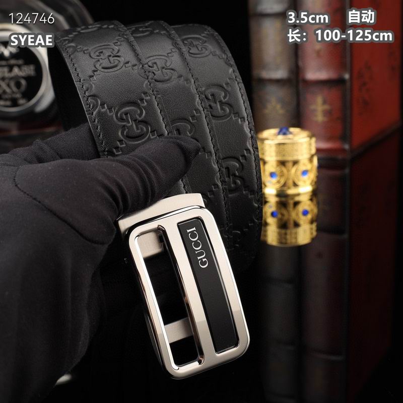 Gucci belt 35mmX100-125cm 8L (122)