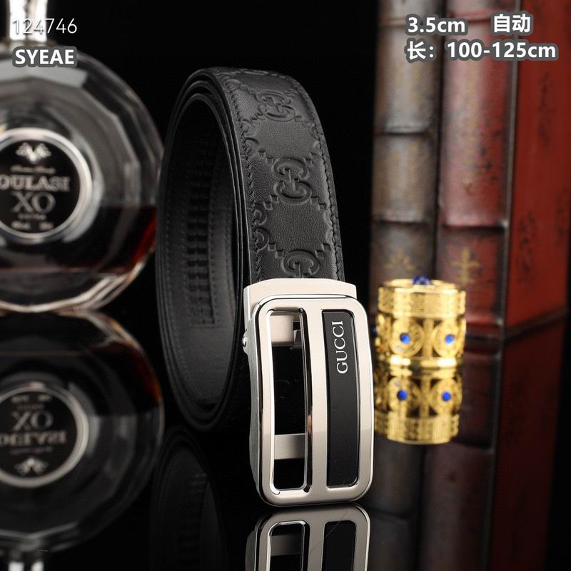 Gucci belt 35mmX100-125cm 8L (124)