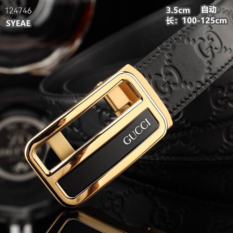 Gucci belt 35mmX100-125cm 8L (125)