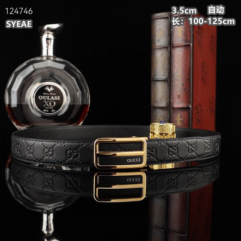 Gucci belt 35mmX100-125cm 8L (126)