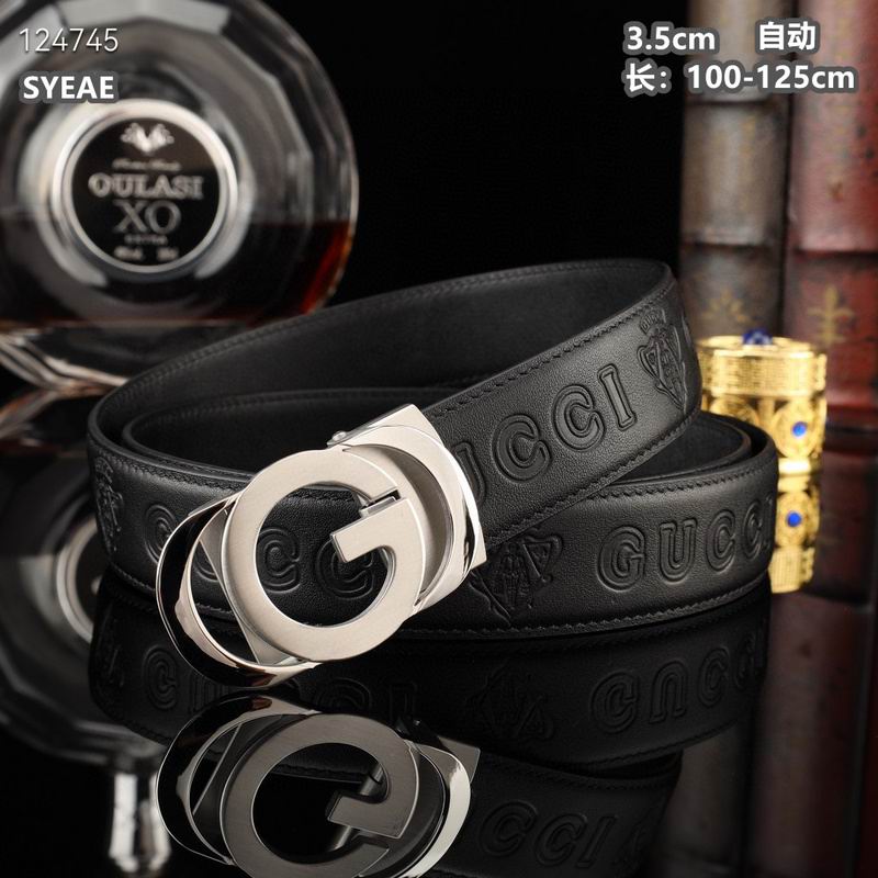 Gucci belt 35mmX100-125cm 8L (132)