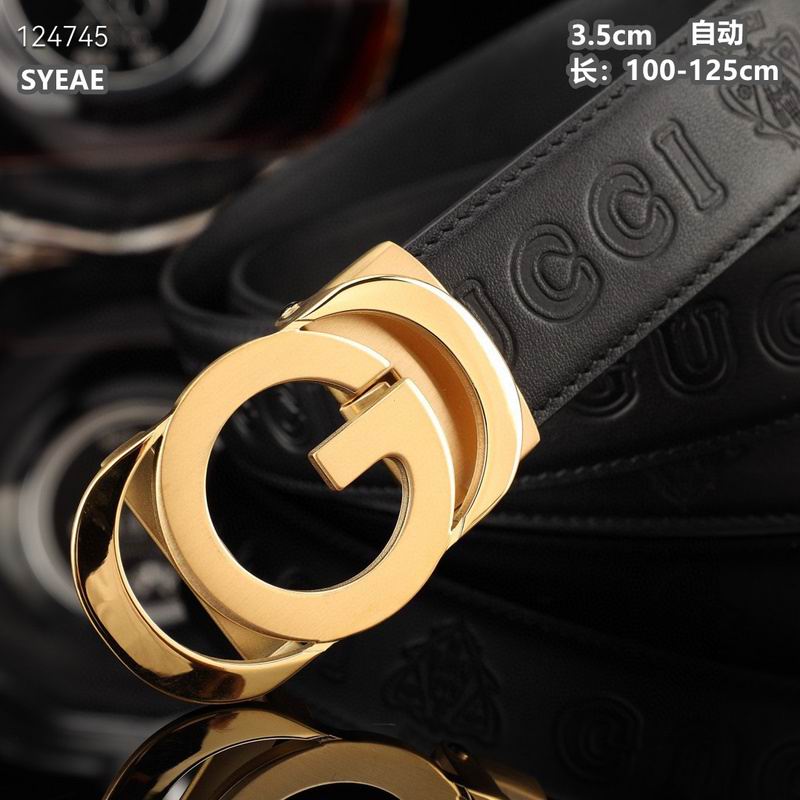 Gucci belt 35mmX100-125cm 8L (134)