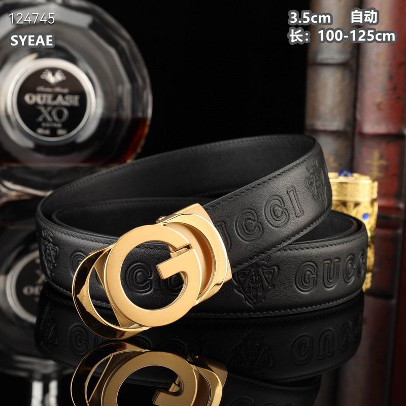 Gucci belt 35mmX100-125cm 8L (137)