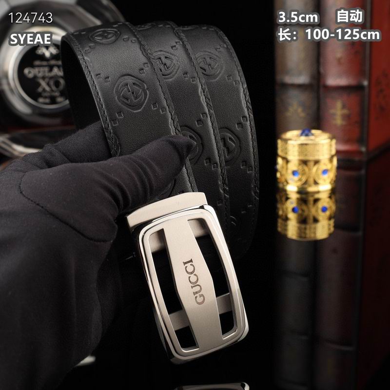 Gucci belt 35mmX100-125cm 8L (140)