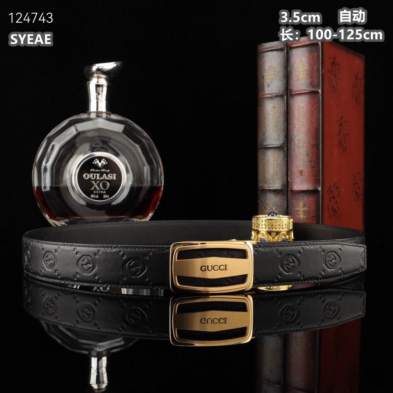 Gucci belt 35mmX100-125cm 8L (143)