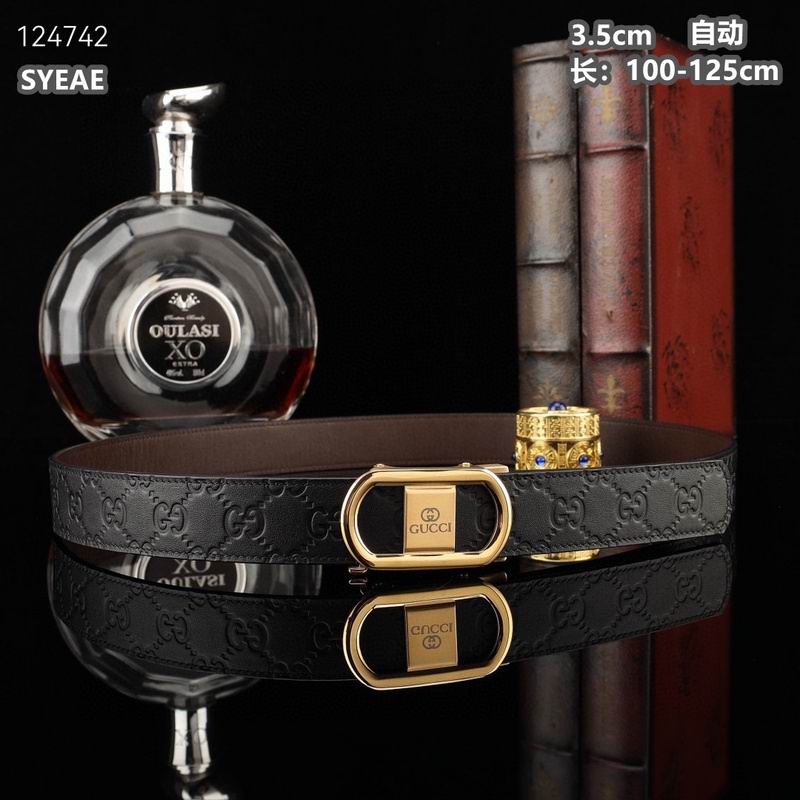 Gucci belt 35mmX100-125cm 8L (152)