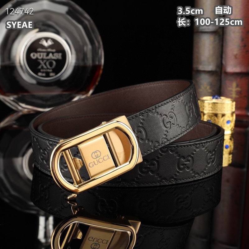 Gucci belt 35mmX100-125cm 8L (155)