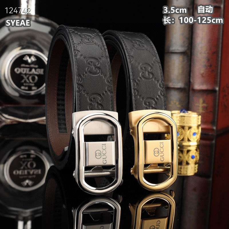 Gucci belt 35mmX100-125cm 8L (156)