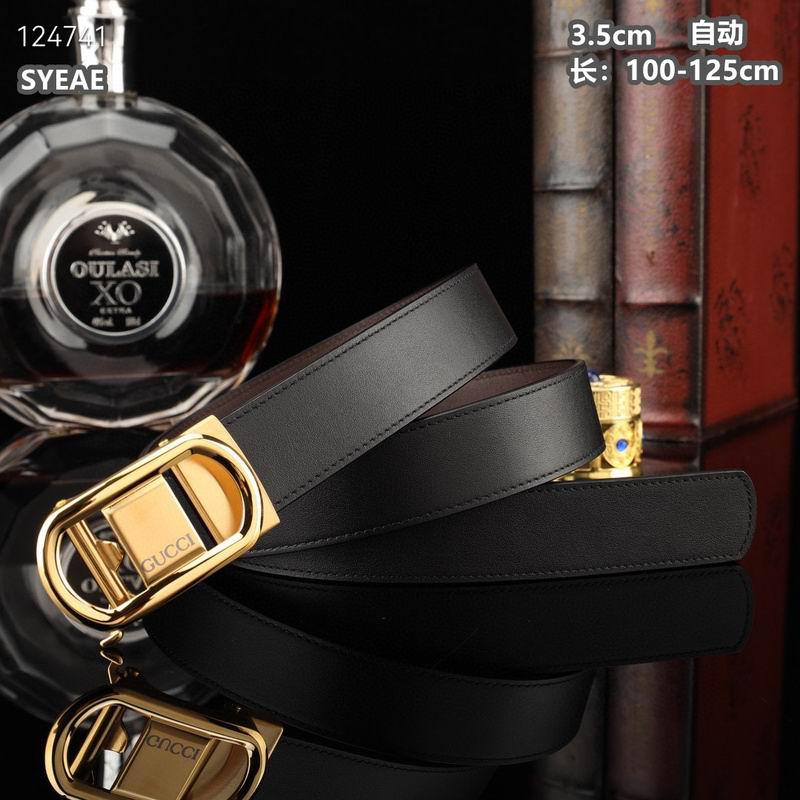 Gucci belt 35mmX100-125cm 8L (163)