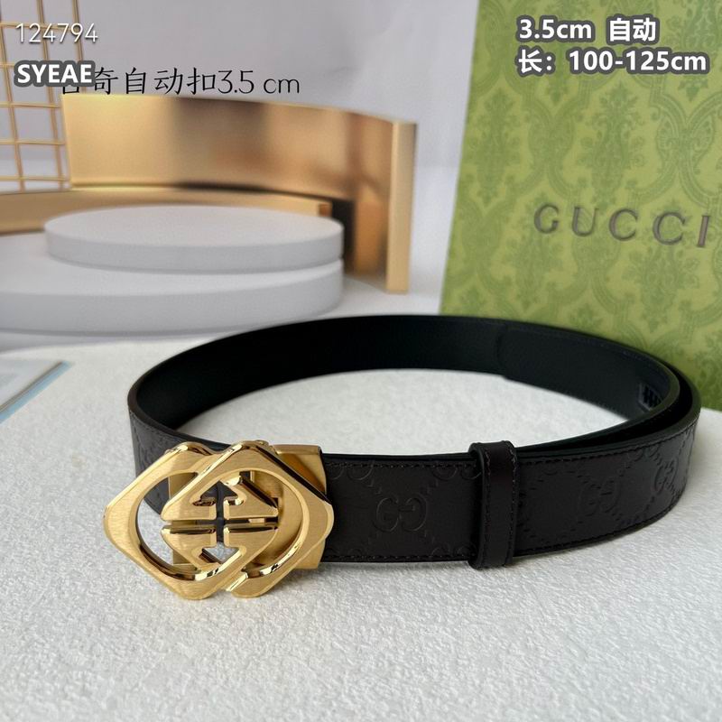 Gucci belt 35mmX100-125cm 8L (2)