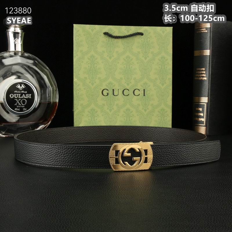 Gucci belt 35mmX100-125cm 8L (248)