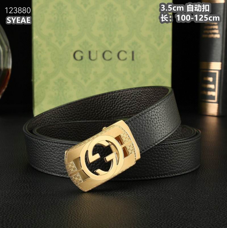 Gucci belt 35mmX100-125cm 8L (251)