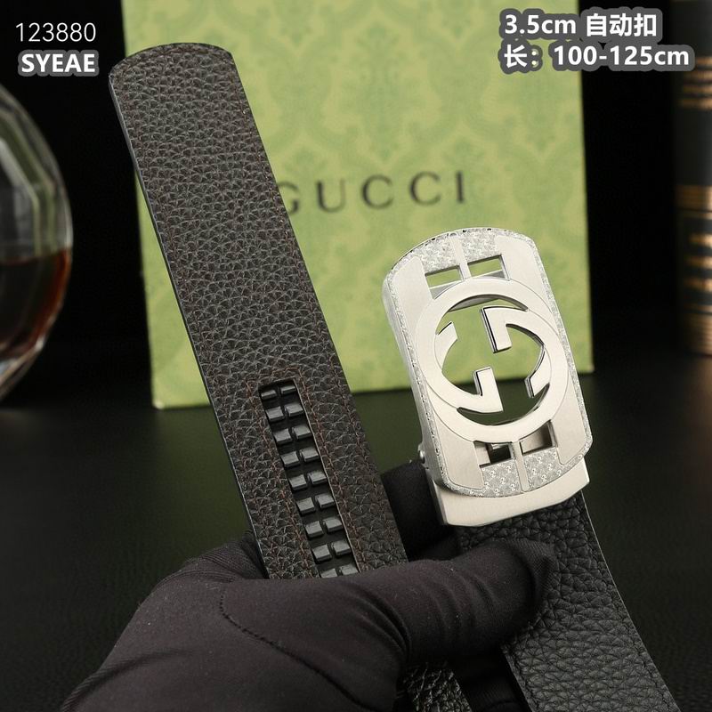 Gucci belt 35mmX100-125cm 8L (252)