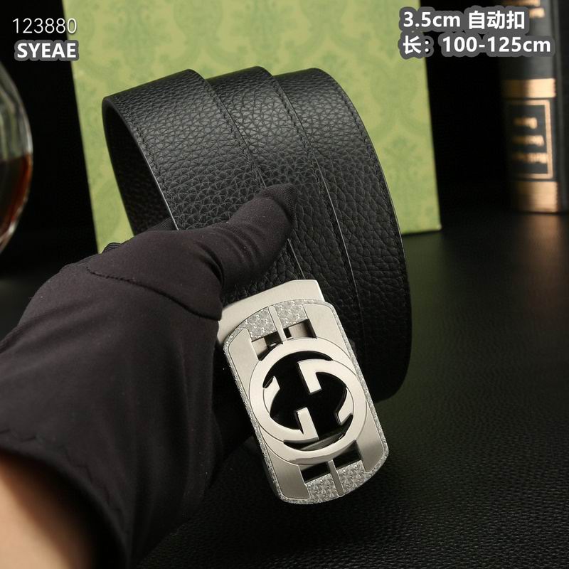 Gucci belt 35mmX100-125cm 8L (253)