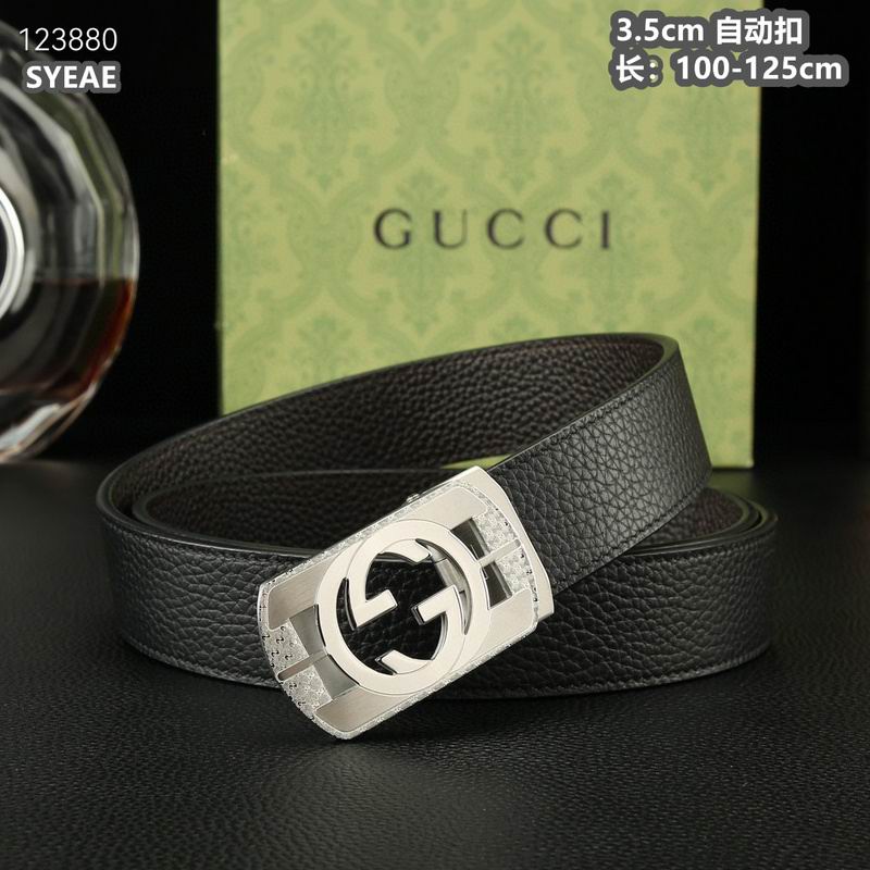 Gucci belt 35mmX100-125cm 8L (254)