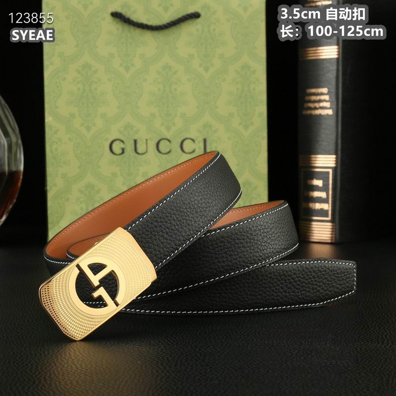 Gucci belt 35mmX100-125cm 8L (259)