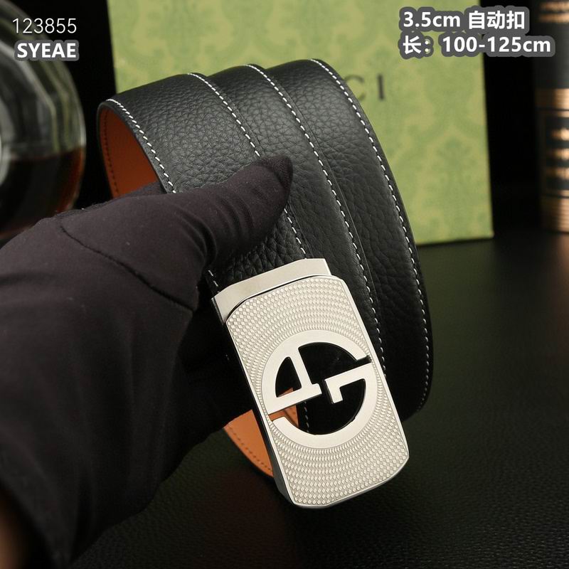 Gucci belt 35mmX100-125cm 8L (262)
