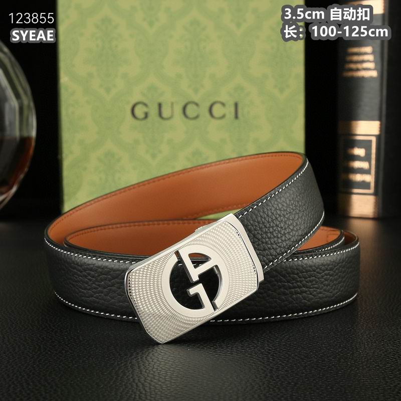 Gucci belt 35mmX100-125cm 8L (263)