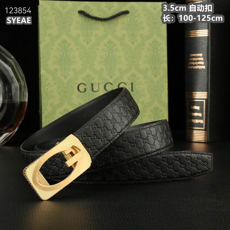Gucci belt 35mmX100-125cm 8L (268)