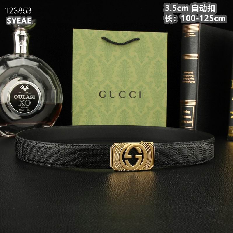 Gucci belt 35mmX100-125cm 8L (275)