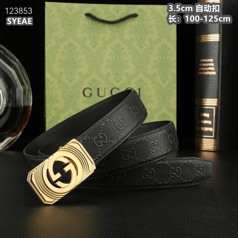 Gucci belt 35mmX100-125cm 8L (277)