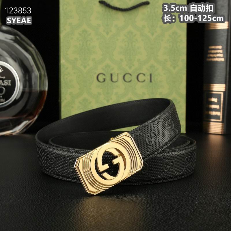 Gucci belt 35mmX100-125cm 8L (278)