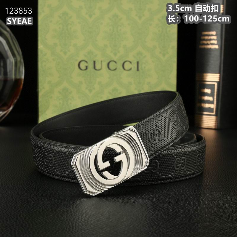 Gucci belt 35mmX100-125cm 8L (281)