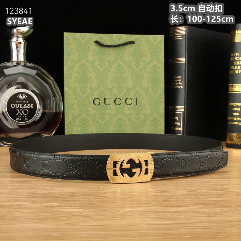 Gucci belt 35mmX100-125cm 8L (284)