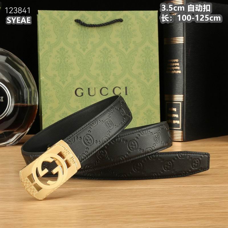 Gucci belt 35mmX100-125cm 8L (286)