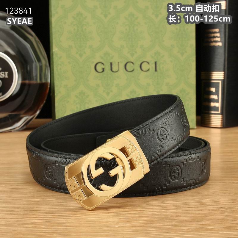 Gucci belt 35mmX100-125cm 8L (287)