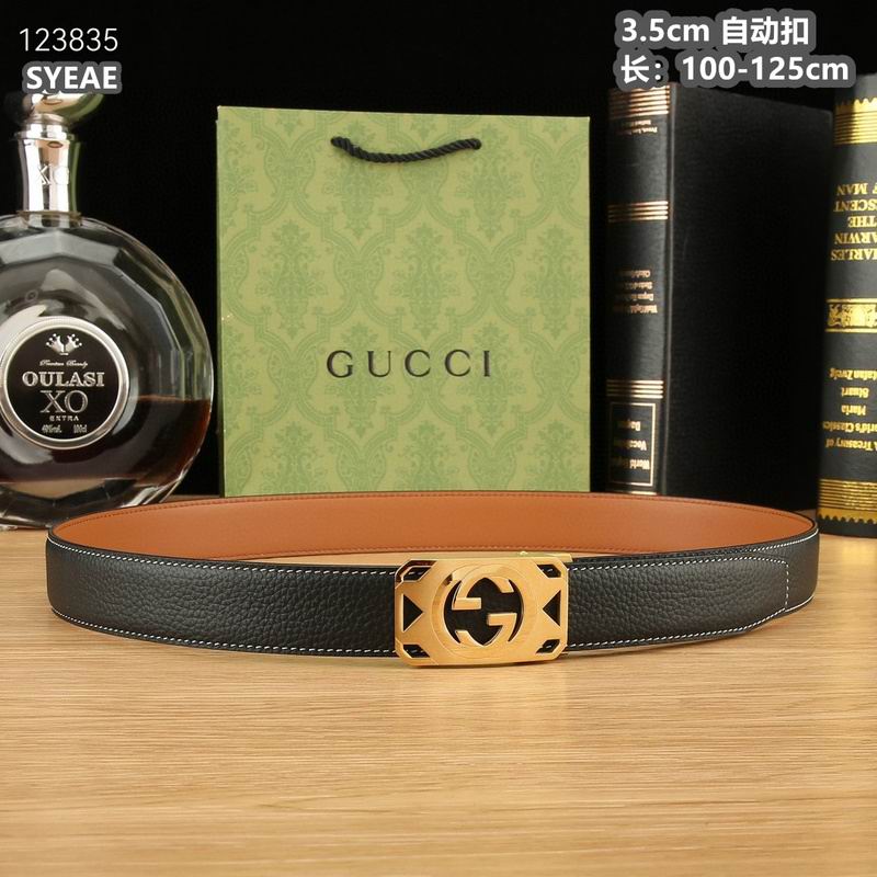 Gucci belt 35mmX100-125cm 8L (293)