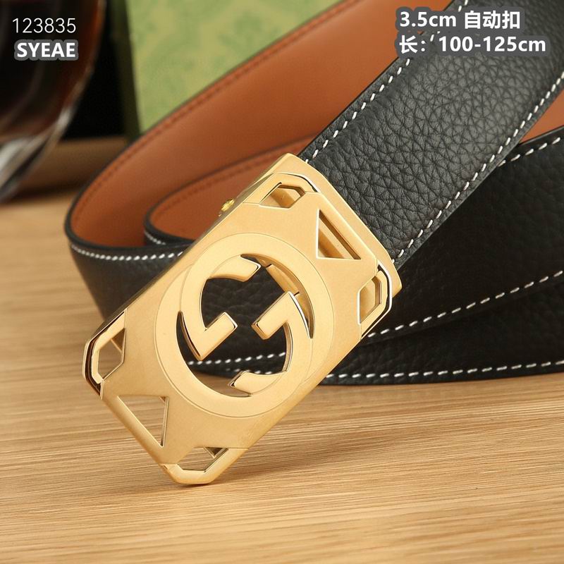 Gucci belt 35mmX100-125cm 8L (294)