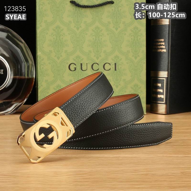 Gucci belt 35mmX100-125cm 8L (295)