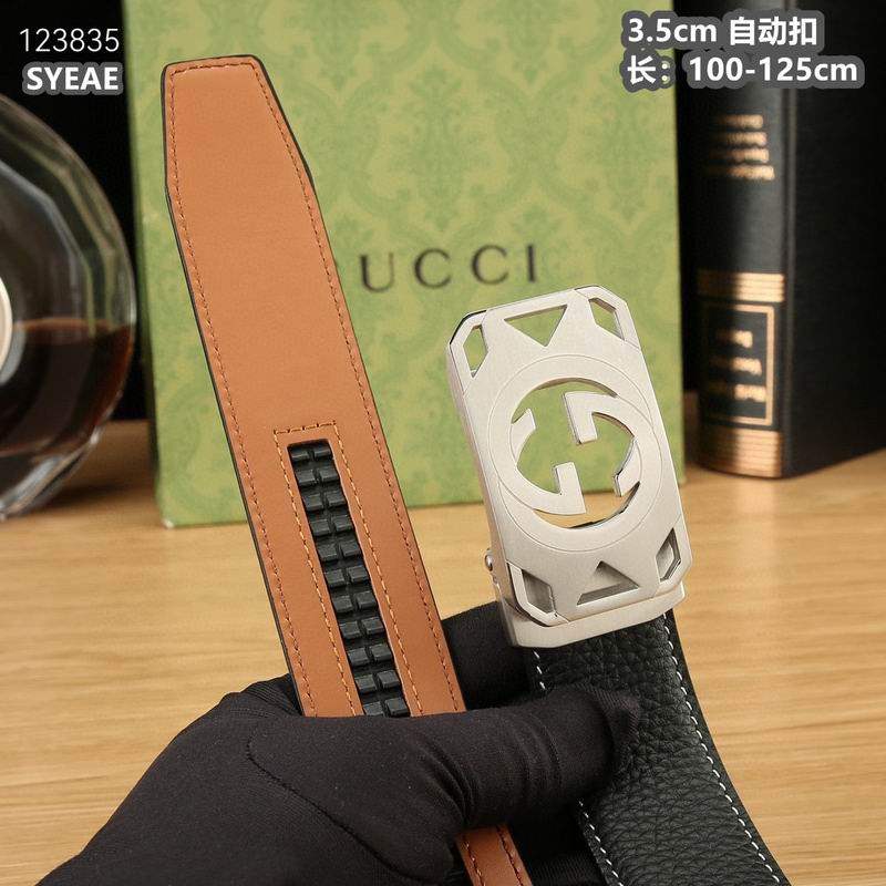 Gucci belt 35mmX100-125cm 8L (297)