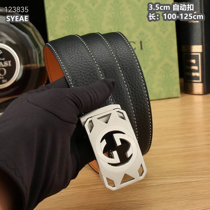 Gucci belt 35mmX100-125cm 8L (298)