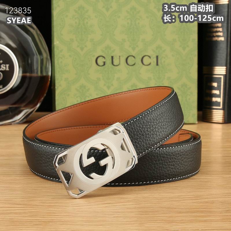 Gucci belt 35mmX100-125cm 8L (299)
