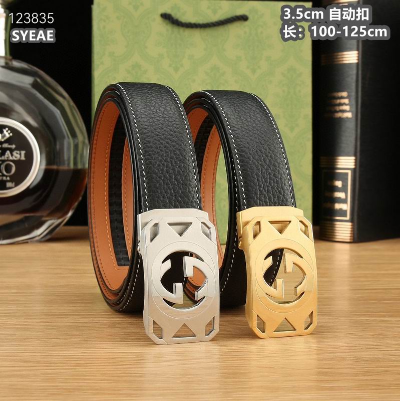 Gucci belt 35mmX100-125cm 8L (301)