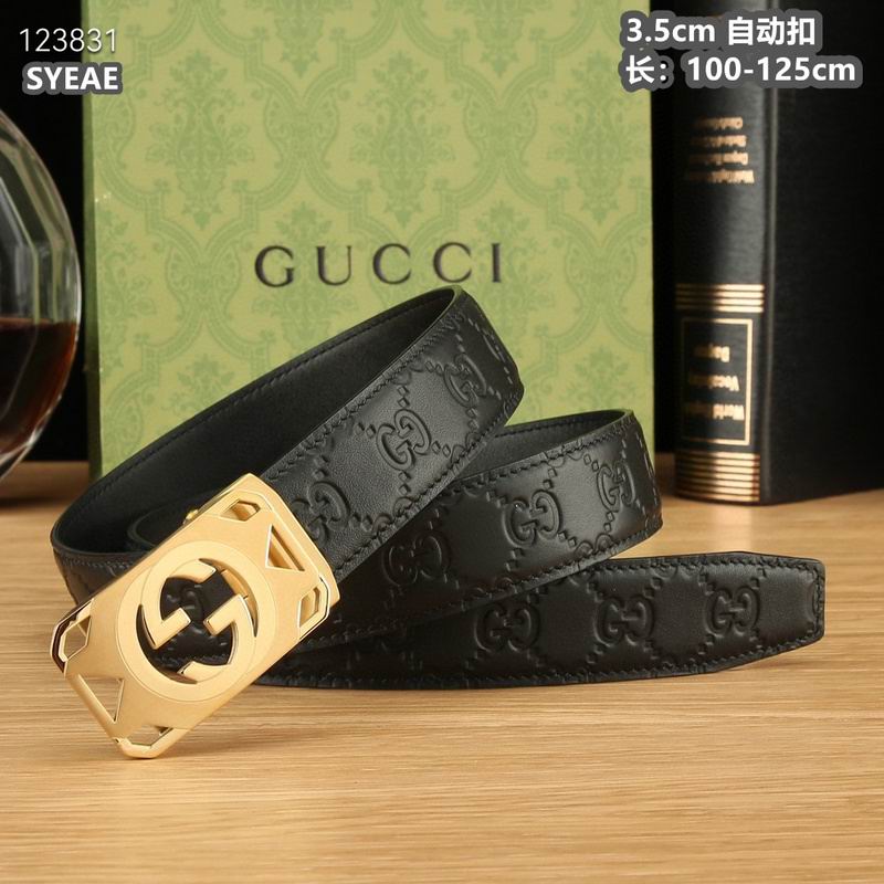 Gucci belt 35mmX100-125cm 8L (304)