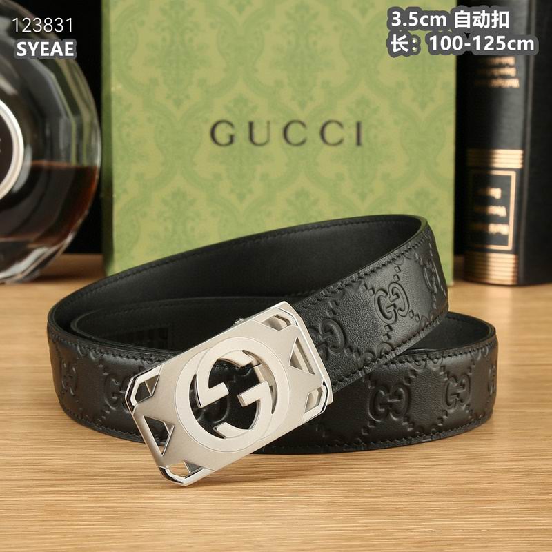 Gucci belt 35mmX100-125cm 8L (308)