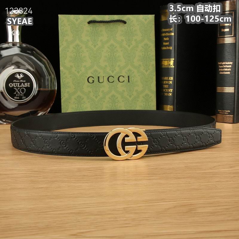 Gucci belt 35mmX100-125cm 8L (311)